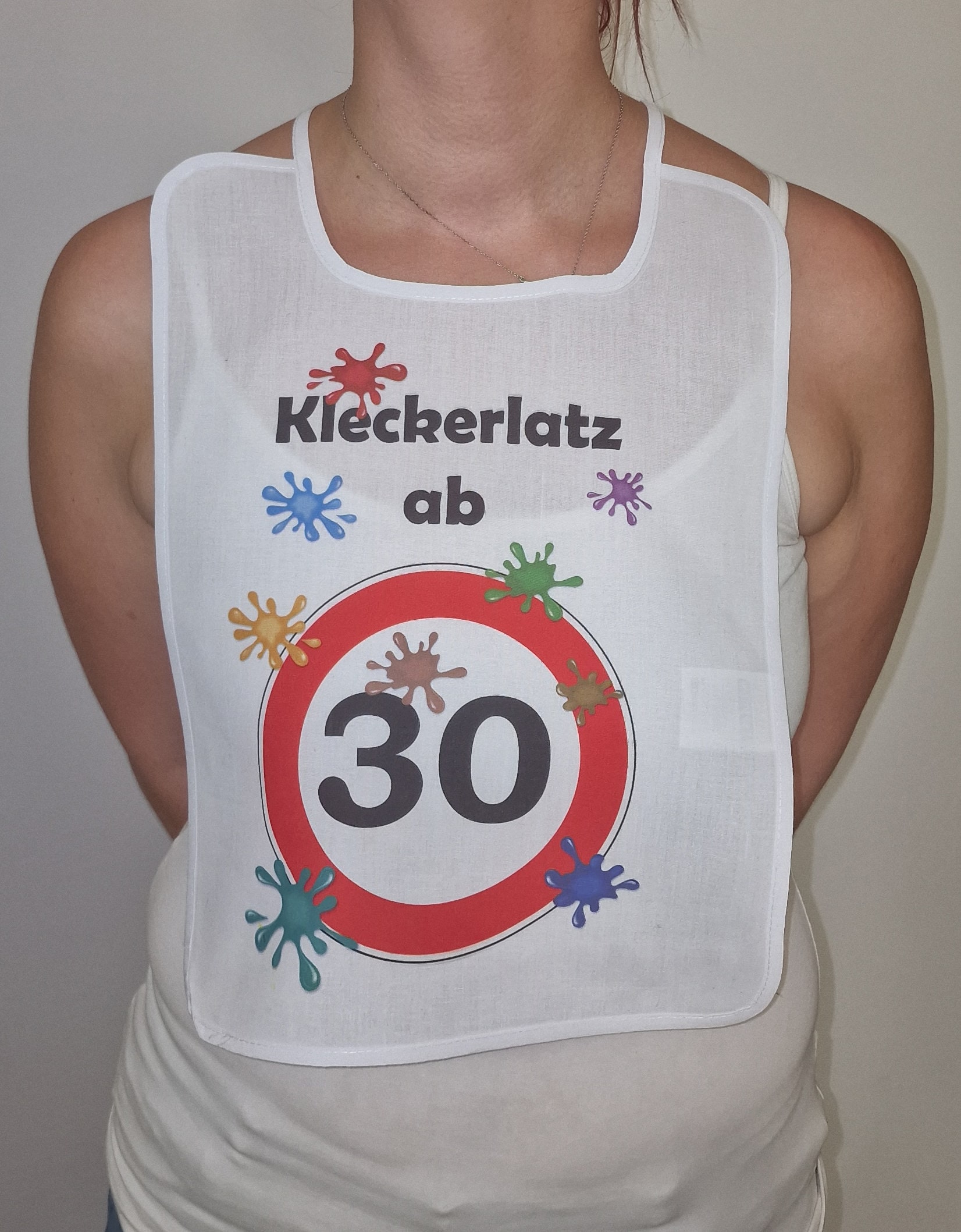 Kleckerlatz Ab 30 Scherz-Latz Erwachsene Senioren Schlabberlatz Lätzchen Barterl Hangerl Pichel Schlabberlätzchen Kleckerlatz Ab 30 Scherz-Latz Erwachsene Senioren Schlabberlatz Lätzchen Barterl Hangerl Pichel Schlabberlätzchen von Spruchdruck