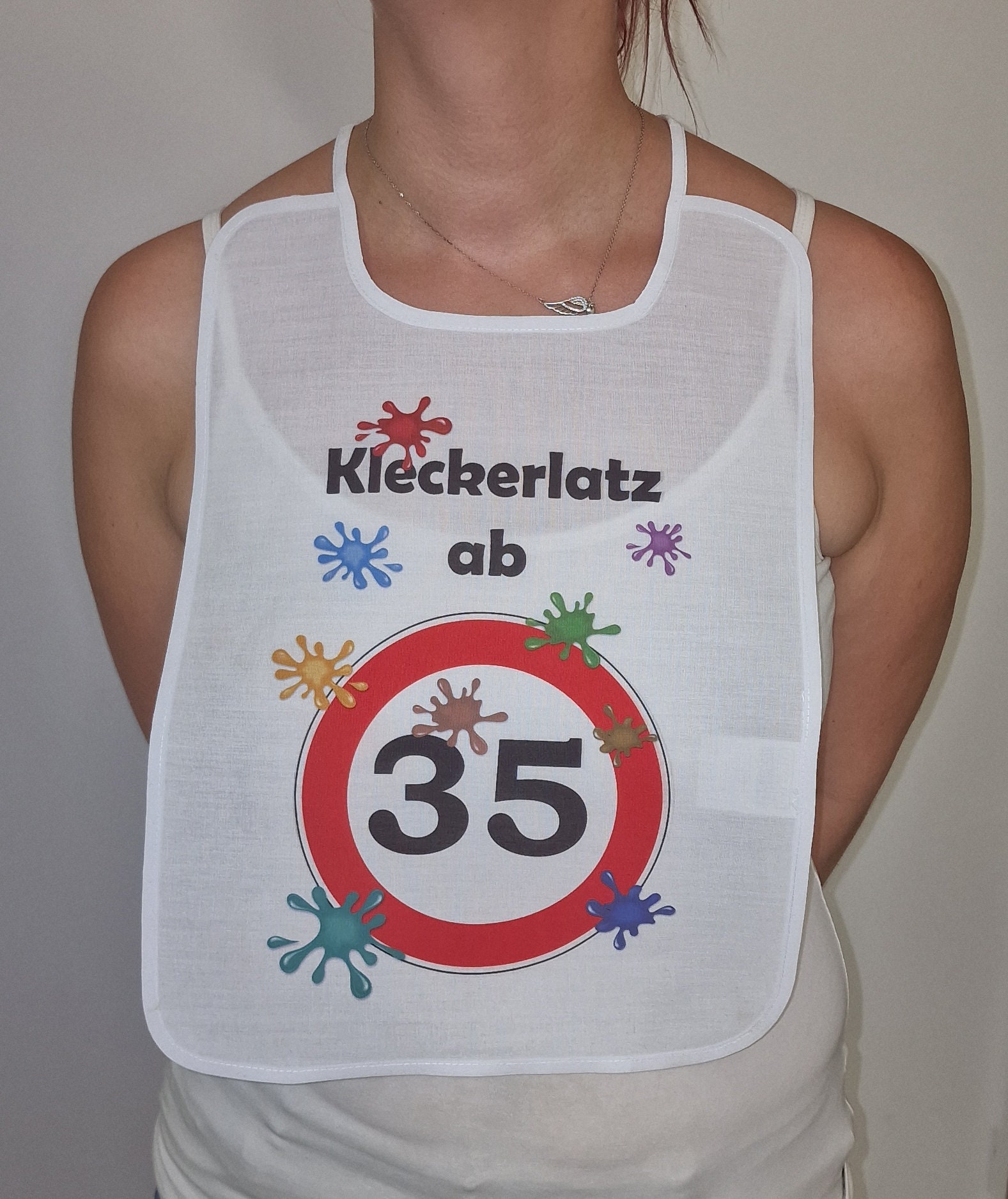 Kleckerlatz Ab 35 Scherz-Latz Erwachsene Senioren Schlabberlatz Lätzchen Barterl Hangerl Pichel Schlabberlätzchen Kleckerlatz Ab 35 Scherz-Latz Erwachsene Senioren Schlabberlatz Lätzchen Barterl Hangerl Pichel Schlabberlätzchen von Spruchdruck
