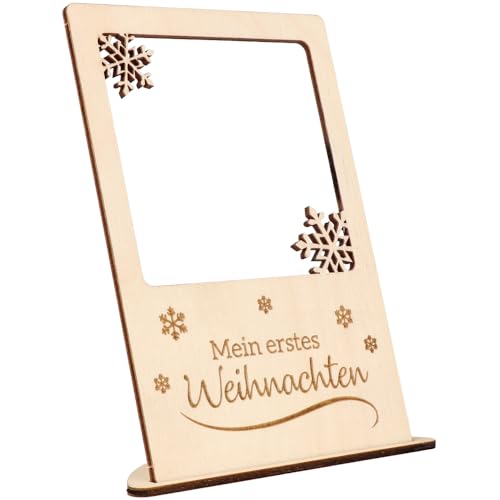 Spruchreif | Holz - Bilderrahmen mit Gravur | Geschenk Enkel | Weihnachten |Geschenk für Großeltern | Erstes Weihnachten Spruchreif | Holz - Bilderrahmen mit Gravur | Geschenk Enkel | Weihnachten |Geschenk für Großeltern | Erstes Weihnachten von Spruchreif