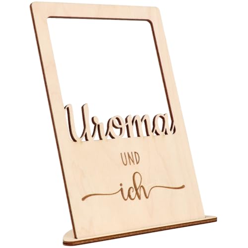 Spruchreif | Holz - Bilderrahmen mit Gravur | Geschenk Uroma | Muttertag | Beste Uroma | Geschenk Urgroßeltern Spruchreif | Holz - Bilderrahmen mit Gravur | Geschenk Uroma | Muttertag | Beste Uroma | Geschenk Urgroßeltern von Spruchreif