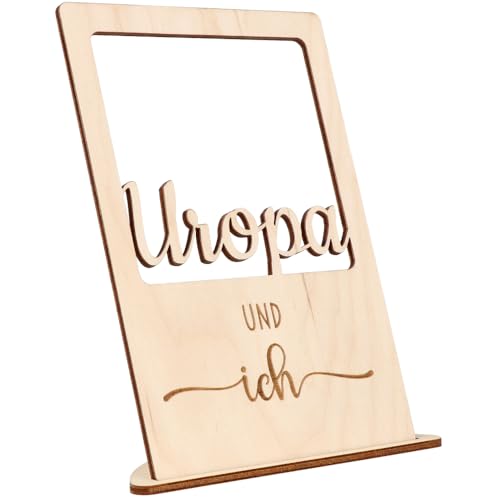 Spruchreif | Holz - Bilderrahmen mit Gravur | Geschenk Uropa | Vatertag | Beste Uropa | Geschenk Urgroßeltern Spruchreif | Holz - Bilderrahmen mit Gravur | Geschenk Uropa | Vatertag | Beste Uropa | Geschenk Urgroßeltern von Spruchreif