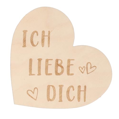Spruchreif | Kleines Deko-Holzherz zum Aufstellen | Geschenkidee Partner Jahrestag Spruchreif | Kleines Deko-Holzherz zum Aufstellen | Geschenkidee Partner Jahrestag von Spruchreif