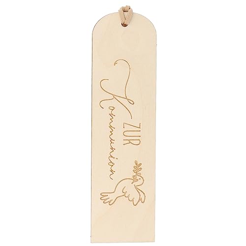 Spruchreif | Lesezeichen aus Holz mit Gravur und Lederband | Hölzernes Lesezeichen | Geschenke für Bücherliebhaber | Bücherwurm | Geschenk Kommunion | Lesezeichen mit Gravur „Zur Kommunion“ Spruchreif | Lesezeichen aus Holz mit Gravur und Lederband | Hölzernes Lesezeichen | Geschenke für Bücherliebhaber | Bücherwurm | Geschenk Kommunion | Lesezeichen mit Gravur „Zur Kommunion“ von Spruchreif