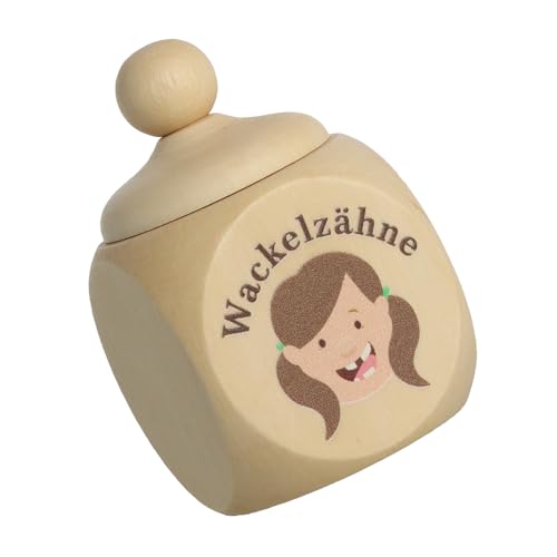 Spruchreif | Milchzahndose aus Holz mit Deckel und UV-Druck | Zahndose für Milchzähne | kleines Geschenk | Zahnfee Spruchreif | Milchzahndose aus Holz mit Deckel und UV-Druck | Zahndose für Milchzähne | kleines Geschenk | Zahnfee von Spruchreif