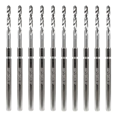 Hex8 HSS Schnellwechsel-Lochsägen-Zentrier-Bit, 10 Stück von Spyder