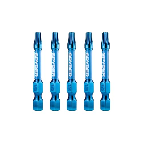 Spyder 2 Zoll T25 Schlagschrauber-Bit (5er-Pack) (19089) von Spyder