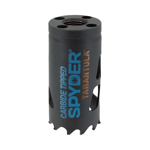 Spyder 600900CF Hartmetallbestückte Lochsäge für Metall und Holz, 3,5 cm Spyder 600900CF Hartmetallbestückte Lochsäge für Metall und Holz, 3,5 cm von Spyder