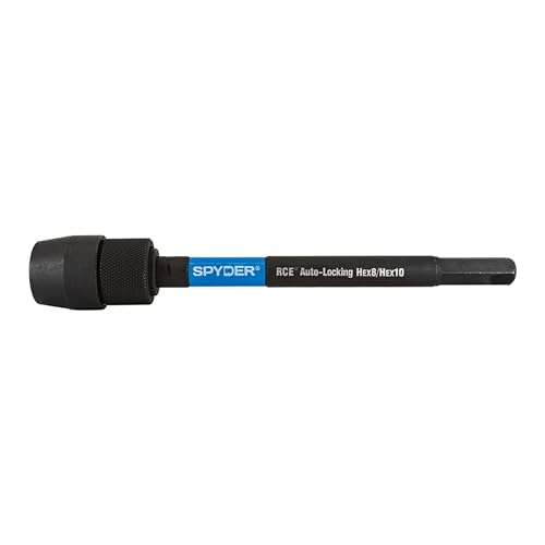 Spyder 600951 Dual Hex8 und Hex10 Lochsägenverlängerung (15,2 cm) von Spyder