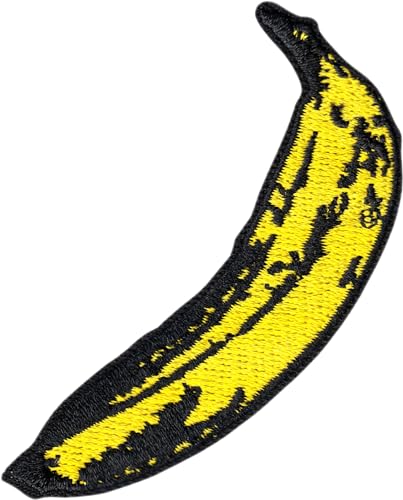 Bestickter Aufnäher zum Aufbügeln, Motiv: Banane von Square Deal Recordings & Supplies