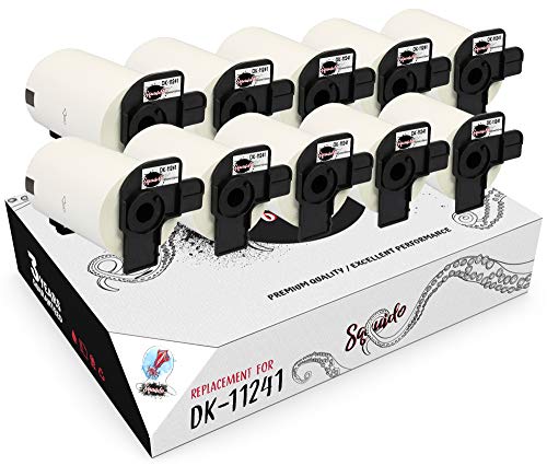 Squuido 10 rollen DK-11241 DK11241 Etiketten kompatibel mit Brother P-Touch QL-1100 QL-1060N QL-1050N QL-1050 QL- 1110NWB | 102mm x 152mm | 200 Etiketten pro Rolle Squuido 10 rollen DK-11241 DK11241 Etiketten kompatibel mit Brother P-Touch QL-1100 QL-1060N QL-1050N QL-1050 QL- 1110NWB | 102mm x 152mm | 200 Etiketten pro Rolle von Squuido