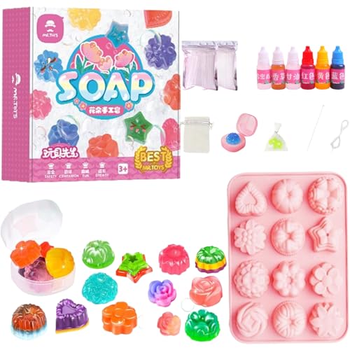 Kits DIY Seife Selber Machen Set, Make Your Own Soap Kreativ, Seifen Selber Machen Set Erwachsene, Badebomben Seifen Selber Machen, Seifenherstellung Machen Kinder Kits DIY Seife Selber Machen Set, Make Your Own Soap Kreativ, Seifen Selber Machen Set Erwachsene, Badebomben Seifen Selber Machen, Seifenherstellung Machen Kinder von Srcasy
