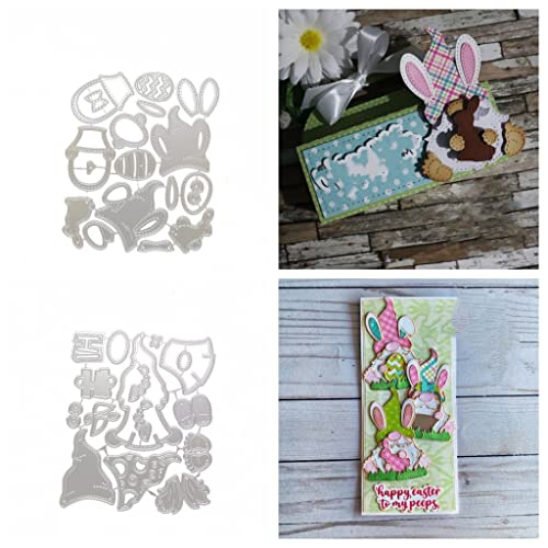 Sredwtk 2 Set Gnome Stanzschablonen Ostern Metall Stanzformen,DIY Handwerk Prägewerkzeuge, Metall Kohlenstoff Stahl Vorlage Stanzformen für Kartenherstellung,Herstellung Dekorativem Bastelbedarf Sredwtk 2 Set Gnome Stanzschablonen Ostern Metall Stanzformen,DIY Handwerk Prägewerkzeuge, Metall Kohlenstoff Stahl Vorlage Stanzformen für Kartenherstellung,Herstellung Dekorativem Bastelbedarf von Sredwtk