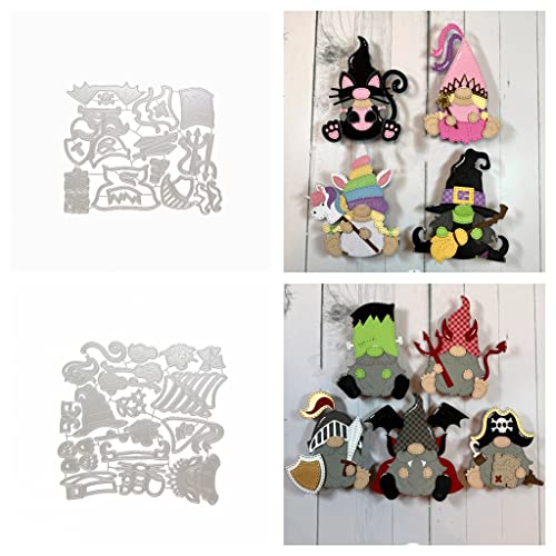 Sredwtk 2 Set Gnome Stanzschablonen Wichtel, Scrapbooking Prägeschablonen Stanzformen Schablonen Für Scrapbooking, Fotopapier, Karten, Handwerk Prägen DIY Herstellung Geschenk Sredwtk 2 Set Gnome Stanzschablonen Wichtel, Scrapbooking Prägeschablonen Stanzformen Schablonen Für Scrapbooking, Fotopapier, Karten, Handwerk Prägen DIY Herstellung Geschenk von Sredwtk