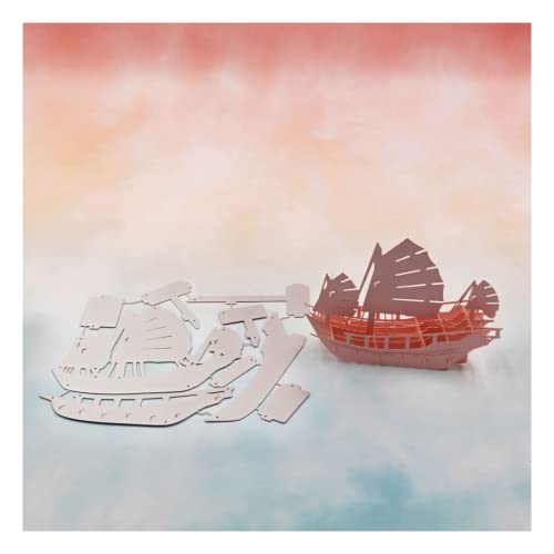 Sredwtk 3D Schiff Stanzschablonen Schachteln Box Metall Prägeschablonen Stanzformen Schneiden Schablonen Cutting Dies für DIY Scrapbooking Karten Handwerk Sredwtk 3D Schiff Stanzschablonen Schachteln Box Metall Prägeschablonen Stanzformen Schneiden Schablonen Cutting Dies für DIY Scrapbooking Karten Handwerk von Sredwtk