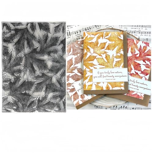Sredwtk Ahornblatt Hintergrund Herbst Clear Stamps Für DIY Scrapbooking Herbst Silikonstempel Transparente Stempel Siegel Für Kartenherstellung Tagebuch Fotoalbum Geburtstag Hochzeit Weihnachten Sredwtk Ahornblatt Hintergrund Herbst Clear Stamps Für DIY Scrapbooking Herbst Silikonstempel Transparente Stempel Siegel Für Kartenherstellung Tagebuch Fotoalbum Geburtstag Hochzeit Weihnachten von Sredwtk