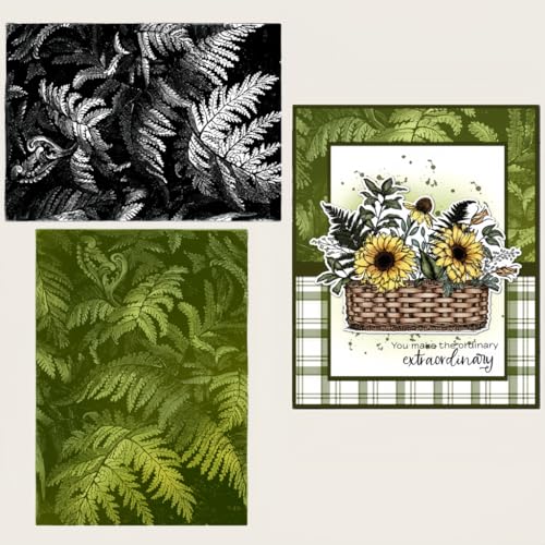 Sredwtk Blätter Clear Stamps Für DIY Scrapbooking Blätter Silikonstempel Transparente Stempel Siegel Für Kartenherstellung Tagebuch Fotoalbum Geburtstag Hochzeit Weihnachten von Sredwtk