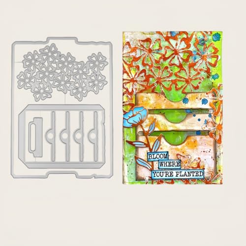 Sredwtk Blumen Kartentasche Stanzschablonen Geburtstag Weihnachten Metall Prägeschablonen Stanzformen Schneiden für DIY Karte Sammelalbum Scrapbooking Fotoalbum Deko Sredwtk Blumen Kartentasche Stanzschablonen Geburtstag Weihnachten Metall Prägeschablonen Stanzformen Schneiden für DIY Karte Sammelalbum Scrapbooking Fotoalbum Deko von Sredwtk