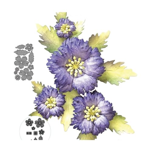 Sredwtk Blumen und Blätter Stanzschablonen Frühlingsblumen Metall Prägeschablonen Stanzformen Schneiden für DIY Karte Sammelalbum Scrapbooking Fotoalbum Deko Cutting Dies Sredwtk Blumen und Blätter Stanzschablonen Frühlingsblumen Metall Prägeschablonen Stanzformen Schneiden für DIY Karte Sammelalbum Scrapbooking Fotoalbum Deko Cutting Dies von Sredwtk