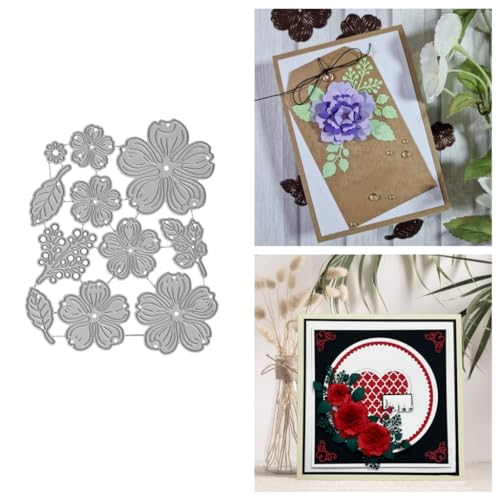 Sredwtk Blumen und Blätter Stanzschablonen Hochzeit Valentinstag Metall Prägeschablonen Stanzformen Schneiden für DIY Karte Sammelalbum Scrapbooking Fotoalbum Deko Cutting Dies Sredwtk Blumen und Blätter Stanzschablonen Hochzeit Valentinstag Metall Prägeschablonen Stanzformen Schneiden für DIY Karte Sammelalbum Scrapbooking Fotoalbum Deko Cutting Dies von Sredwtk