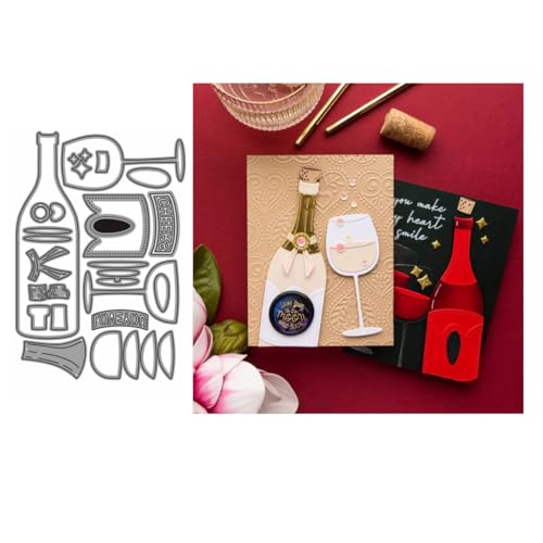 Sredwtk Champagner Stanzschablonen Liebe Metall Prägeschablonen Stanzformen Schneiden für DIY Karte Sammelalbum Scrapbooking Fotoalbum Deko Cutting Dies Sredwtk Champagner Stanzschablonen Liebe Metall Prägeschablonen Stanzformen Schneiden für DIY Karte Sammelalbum Scrapbooking Fotoalbum Deko Cutting Dies von Sredwtk
