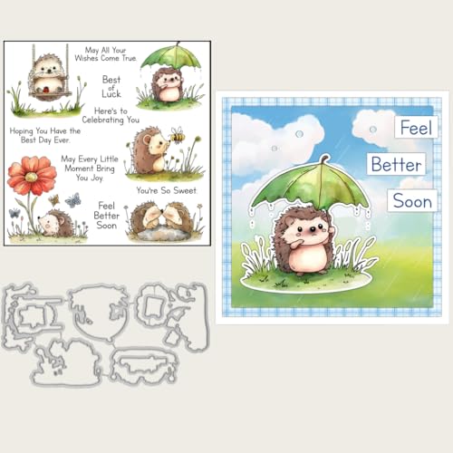 Sredwtk Eigel Wünsche Stanzschablonen und Stempelset,Stempel und Stanzen Set,Silikonstempel und Stanzen Set,Clear Stamp und Stanzschablone Für DIY Scrapbooking Fotoalbum Dekor Karten Sredwtk Eigel Wünsche Stanzschablonen und Stempelset,Stempel und Stanzen Set,Silikonstempel und Stanzen Set,Clear Stamp und Stanzschablone Für DIY Scrapbooking Fotoalbum Dekor Karten von Sredwtk