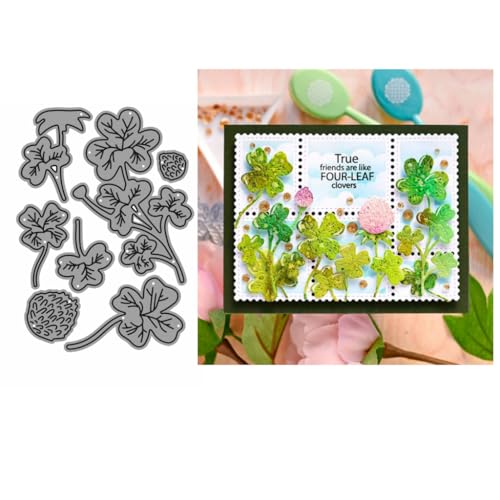 Sredwtk Glücksklee Blumen Stanzschablonen Geburtstag Weihnachten Metall Prägeschablonen Stanzformen Schneiden für DIY Karte Sammelalbum Scrapbooking Fotoalbum Deko Cutting Dies Sredwtk Glücksklee Blumen Stanzschablonen Geburtstag Weihnachten Metall Prägeschablonen Stanzformen Schneiden für DIY Karte Sammelalbum Scrapbooking Fotoalbum Deko Cutting Dies von Sredwtk