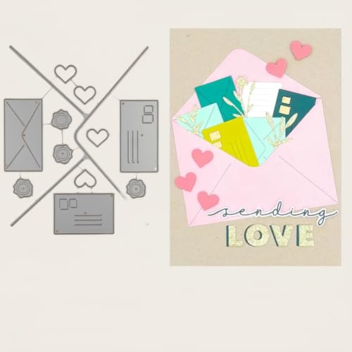 Sredwtk Großer Umschlag Stanzschablonen Umschlag Metall Prägeschablonen Stanzformen Schneiden für DIY Karte Sammelalbum Scrapbooking Fotoalbum Deko Cutting Dies Sredwtk Großer Umschlag Stanzschablonen Umschlag Metall Prägeschablonen Stanzformen Schneiden für DIY Karte Sammelalbum Scrapbooking Fotoalbum Deko Cutting Dies von Sredwtk