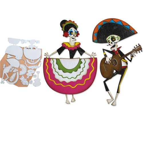 Sredwtk Halloween Party Stanzschablonen Halloween Metall Prägeschablonen Stanzformen Schneiden für DIY Karte Sammelalbum Scrapbooking Fotoalbum Deko von Sredwtk