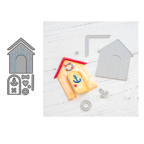 Sredwtk Haus am Meer Stanzschablonen Cutting Dies Prägeschablonen Stanzformen Schablonen Für Scrapbooking, Fotopapier 3D Karten Handwerk Prägen DIY Herstellung Geschenk Sredwtk Haus am Meer Stanzschablonen Cutting Dies Prägeschablonen Stanzformen Schablonen Für Scrapbooking, Fotopapier 3D Karten Handwerk Prägen DIY Herstellung Geschenk von Sredwtk