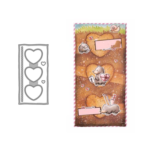 Sredwtk Herz Stanzschablonen Rahmen Rechteck Cutting Dies Metall Prägeschablone Stanzformen Schablonen für Scrapbooking DIY Grußkarten zum Geburtstag Einladung zur Einschulung Kinderkarten usw Sredwtk Herz Stanzschablonen Rahmen Rechteck Cutting Dies Metall Prägeschablone Stanzformen Schablonen für Scrapbooking DIY Grußkarten zum Geburtstag Einladung zur Einschulung Kinderkarten usw von Sredwtk