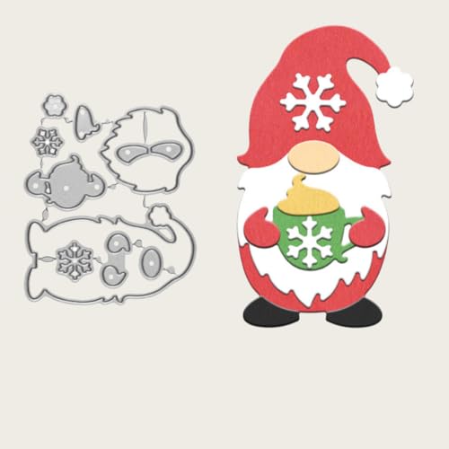 Sredwtk Kaffee Gnome Stanzschablonen Weihnachten Wichtel Metall Prägeschablonen Stanzformen Schneiden für DIY Karte Sammelalbum Scrapbooking Fotoalbum Deko Sredwtk Kaffee Gnome Stanzschablonen Weihnachten Wichtel Metall Prägeschablonen Stanzformen Schneiden für DIY Karte Sammelalbum Scrapbooking Fotoalbum Deko von Sredwtk