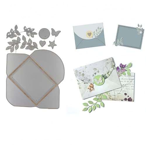 Sredwtk Karten Umschläge Stanzschablonen Geburtstag Weihnachten Metall Prägeschablonen Stanzformen Schneiden für DIY Karte Sammelalbum Scrapbooking Fotoalbum Deko Sredwtk Karten Umschläge Stanzschablonen Geburtstag Weihnachten Metall Prägeschablonen Stanzformen Schneiden für DIY Karte Sammelalbum Scrapbooking Fotoalbum Deko von Sredwtk