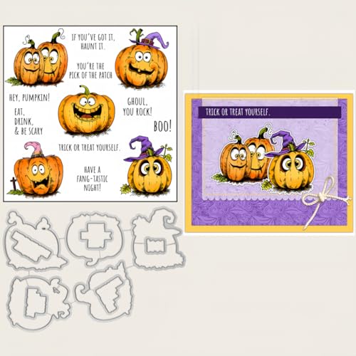 Sredwtk Katze Vogel Tiere Halloween Stempel und Stanzen Set,Silikonstempel und Stanzen Set,Stanzschablonen und Stempelset,Clear Stamp und Stanzschablone Für DIY Scrapbooking Fotoalbum Dekor Karten (C) Sredwtk Katze Vogel Tiere Halloween Stempel und Stanzen Set,Silikonstempel und Stanzen Set,Stanzschablonen und Stempelset,Clear Stamp und Stanzschablone Für DIY Scrapbooking Fotoalbum Dekor Karten (C) von Sredwtk