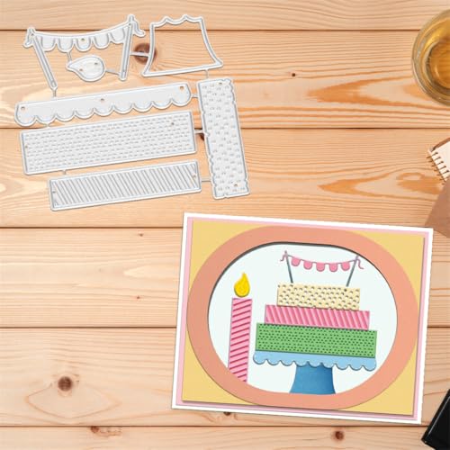 Sredwtk Kuchen Kerzen Stanzschablonen Geburtstag Weihnachten Metall Prägeschablonen Stanzformen Schneiden für DIY Karte Sammelalbum Scrapbooking Fotoalbum Deko Sredwtk Kuchen Kerzen Stanzschablonen Geburtstag Weihnachten Metall Prägeschablonen Stanzformen Schneiden für DIY Karte Sammelalbum Scrapbooking Fotoalbum Deko von Sredwtk