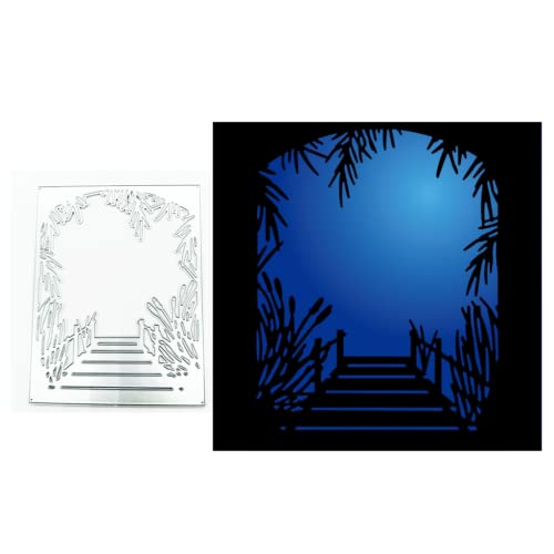 Sredwtk Landschaft Stanzschablonen Rahmen Cutting Dies Metall Prägeschablone Stanzformen Schablonen für Scrapbooking DIY Grußkarten zum Geburtstag Einladung zur Einschulung Kinderkarten usw Sredwtk Landschaft Stanzschablonen Rahmen Cutting Dies Metall Prägeschablone Stanzformen Schablonen für Scrapbooking DIY Grußkarten zum Geburtstag Einladung zur Einschulung Kinderkarten usw von Sredwtk