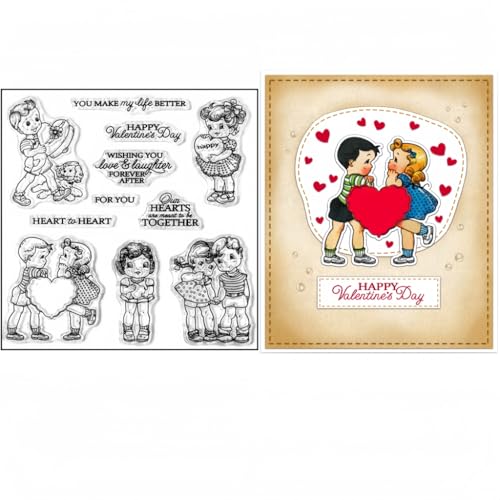 Sredwtk Liebe Valentinstag Clear Stamps Für DIY Scrapbooking Hochzeit Silikonstempel Transparente Stempel Siegel Für Kartenherstellung Tagebuch Fotoalbum Geburtstag Hochzeit Weihnachten Sredwtk Liebe Valentinstag Clear Stamps Für DIY Scrapbooking Hochzeit Silikonstempel Transparente Stempel Siegel Für Kartenherstellung Tagebuch Fotoalbum Geburtstag Hochzeit Weihnachten von Sredwtk