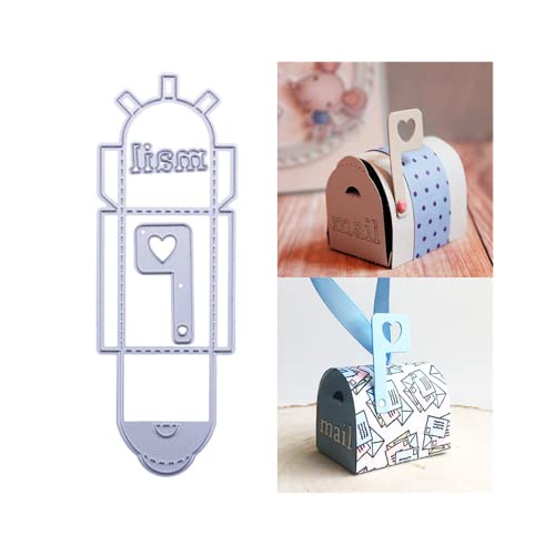 Sredwtk Mail Briefkasten Stanzschablonen Schachteln Weihnachten Geschenkbox Stanze Box Metall Prägeschablonen Stanzformen Cutting Dies für DIY Scrapbooking Karten Handwerk Geschenk Homedeko Sredwtk Mail Briefkasten Stanzschablonen Schachteln Weihnachten Geschenkbox Stanze Box Metall Prägeschablonen Stanzformen Cutting Dies für DIY Scrapbooking Karten Handwerk Geschenk Homedeko von Sredwtk