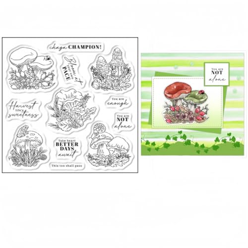 Sredwtk Pilze Frosch Insekten Clear Stamps Für DIY Scrapbooking Herbst Silikonstempel Transparente Stempel Siegel Für Kartenherstellung Tagebuch Fotoalbum Geburtstag Hochzeit Weihnachten Sredwtk Pilze Frosch Insekten Clear Stamps Für DIY Scrapbooking Herbst Silikonstempel Transparente Stempel Siegel Für Kartenherstellung Tagebuch Fotoalbum Geburtstag Hochzeit Weihnachten von Sredwtk