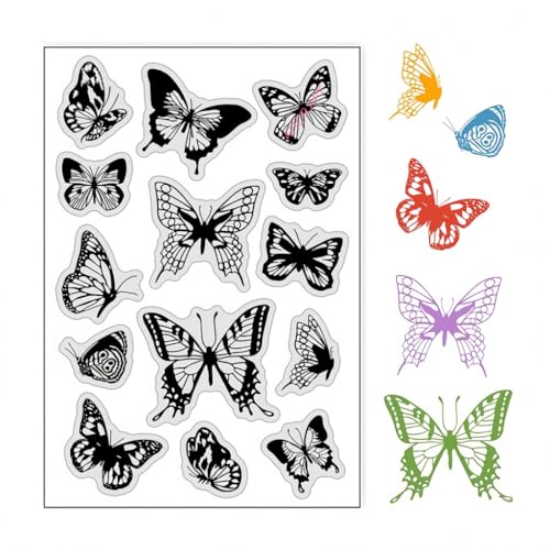 Sredwtk Schmetterling Bienen Libelle Clear Stamps Für DIY Scrapbooking Insekten Silikonstempel Transparente Stempel Siegel Für Kartenherstellung Tagebuch Fotoalbum Geburtstag Hochzeit Weihnachten (A) Sredwtk Schmetterling Bienen Libelle Clear Stamps Für DIY Scrapbooking Insekten Silikonstempel Transparente Stempel Siegel Für Kartenherstellung Tagebuch Fotoalbum Geburtstag Hochzeit Weihnachten (A) von Sredwtk
