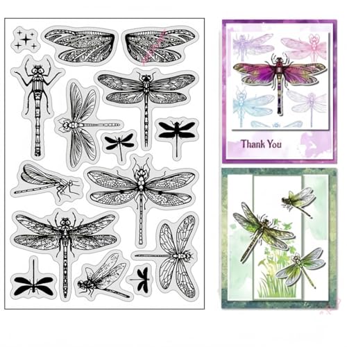Sredwtk Schmetterling Bienen Libelle Clear Stamps Für DIY Scrapbooking Insekten Silikonstempel Transparente Stempel Siegel Für Kartenherstellung Tagebuch Fotoalbum Geburtstag Hochzeit Weihnachten (C) Sredwtk Schmetterling Bienen Libelle Clear Stamps Für DIY Scrapbooking Insekten Silikonstempel Transparente Stempel Siegel Für Kartenherstellung Tagebuch Fotoalbum Geburtstag Hochzeit Weihnachten (C) von Sredwtk