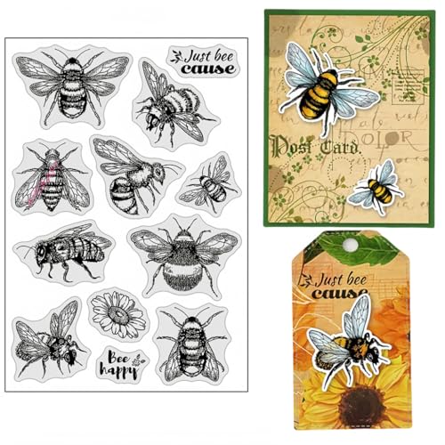 Sredwtk Schmetterling Bienen Libelle Clear Stamps Für DIY Scrapbooking Insekten Silikonstempel Transparente Stempel Siegel Für Kartenherstellung Tagebuch Fotoalbum Geburtstag Hochzeit Weihnachten (E) Sredwtk Schmetterling Bienen Libelle Clear Stamps Für DIY Scrapbooking Insekten Silikonstempel Transparente Stempel Siegel Für Kartenherstellung Tagebuch Fotoalbum Geburtstag Hochzeit Weihnachten (E) von Sredwtk