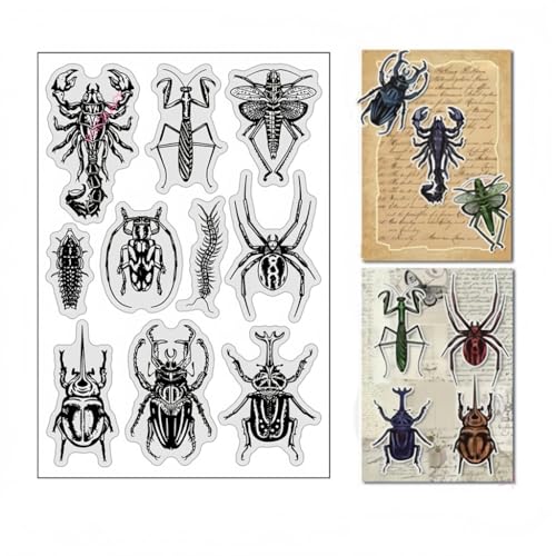 Sredwtk Schmetterling Bienen Libelle Clear Stamps Für DIY Scrapbooking Insekten Silikonstempel Transparente Stempel Siegel Für Kartenherstellung Tagebuch Fotoalbum Geburtstag Hochzeit Weihnachten (F) Sredwtk Schmetterling Bienen Libelle Clear Stamps Für DIY Scrapbooking Insekten Silikonstempel Transparente Stempel Siegel Für Kartenherstellung Tagebuch Fotoalbum Geburtstag Hochzeit Weihnachten (F) von Sredwtk