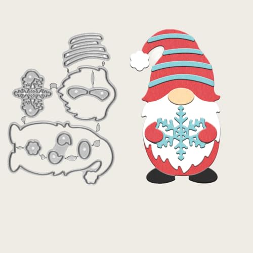 Sredwtk Schneeflocken Gnome Stanzschablonen Weihnachten Wichtel Metall Prägeschablonen Stanzformen Schneiden für DIY Karte Sammelalbum Scrapbooking Fotoalbum Deko Sredwtk Schneeflocken Gnome Stanzschablonen Weihnachten Wichtel Metall Prägeschablonen Stanzformen Schneiden für DIY Karte Sammelalbum Scrapbooking Fotoalbum Deko von Sredwtk