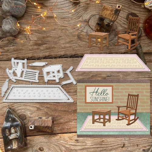 Sredwtk Stuhl Stanzschablonen Geburtstag Weihnachten Metall Prägeschablonen Stanzformen Schneiden für DIY Karte Sammelalbum Scrapbooking Fotoalbum Deko Sredwtk Stuhl Stanzschablonen Geburtstag Weihnachten Metall Prägeschablonen Stanzformen Schneiden für DIY Karte Sammelalbum Scrapbooking Fotoalbum Deko von Sredwtk