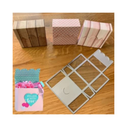 Sredwtk SüßigkeitenBox Stanzschablonen Schachteln Weihnachten Geschenkbox Stanze Box Metall Prägeschablonen Stanzformen Cutting Dies für DIY Scrapbooking Karten Handwerk Geschenk Homedeko Sredwtk SüßigkeitenBox Stanzschablonen Schachteln Weihnachten Geschenkbox Stanze Box Metall Prägeschablonen Stanzformen Cutting Dies für DIY Scrapbooking Karten Handwerk Geschenk Homedeko von Sredwtk