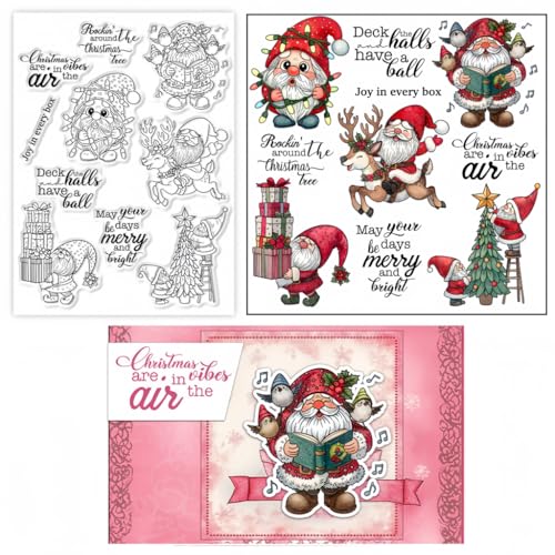 Sredwtk Weihnachten Wichtel Gnome Clear Stamps Für DIY Scrapbooking Weihnachten Silikonstempel Transparente Stempel Siegel Für Kartenherstellung Tagebuch Fotoalbum Geburtstag Weihnachten Sredwtk Weihnachten Wichtel Gnome Clear Stamps Für DIY Scrapbooking Weihnachten Silikonstempel Transparente Stempel Siegel Für Kartenherstellung Tagebuch Fotoalbum Geburtstag Weihnachten von Sredwtk