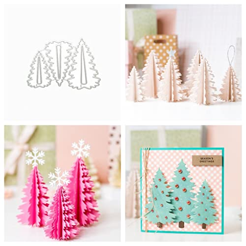 Sredwtk Weihnachtsbaum 3D Stanzschablonen Weihnachten Metall Prägeschablonen Cutting Dies Weihnachten Stanzformen für DIY Scrapbooking Herstellung Karten Handwerk Geschenk Sredwtk Weihnachtsbaum 3D Stanzschablonen Weihnachten Metall Prägeschablonen Cutting Dies Weihnachten Stanzformen für DIY Scrapbooking Herstellung Karten Handwerk Geschenk von Sredwtk