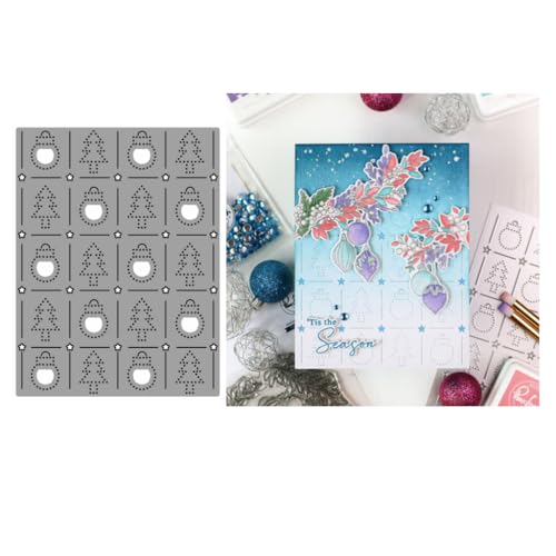 Sredwtk Weihnachtsbaum Weihnachtsball Hintergrund Rahmen Stanzschablonen Weihnachten Metall Prägeschablonen Stanzformen Schneiden für DIY Karte Sammelalbum Scrapbooking Fotoalbum Deko Sredwtk Weihnachtsbaum Weihnachtsball Hintergrund Rahmen Stanzschablonen Weihnachten Metall Prägeschablonen Stanzformen Schneiden für DIY Karte Sammelalbum Scrapbooking Fotoalbum Deko von Sredwtk
