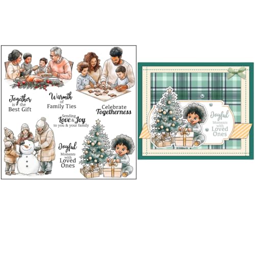 Sredwtk Weihnachtsfamilie Clear Stamps Für DIY Scrapbooking Weihnachten Silikonstempel Transparente Stempel Siegel Für Kartenherstellung Tagebuch Fotoalbum Geburtstag Hochzeit Weihnachten Sredwtk Weihnachtsfamilie Clear Stamps Für DIY Scrapbooking Weihnachten Silikonstempel Transparente Stempel Siegel Für Kartenherstellung Tagebuch Fotoalbum Geburtstag Hochzeit Weihnachten von Sredwtk