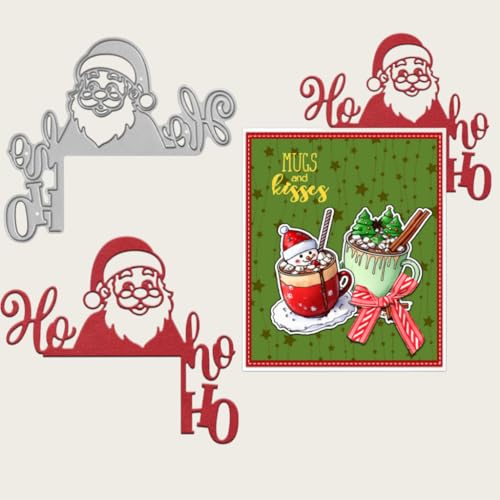 Sredwtk Weihnachtsmann Stanzschablonen Weihnachten Metall Prägeschablonen Stanzformen Schneiden für DIY Karte Sammelalbum Scrapbooking Fotoalbum Deko Sredwtk Weihnachtsmann Stanzschablonen Weihnachten Metall Prägeschablonen Stanzformen Schneiden für DIY Karte Sammelalbum Scrapbooking Fotoalbum Deko von Sredwtk